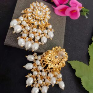Kundan Gold Earrings